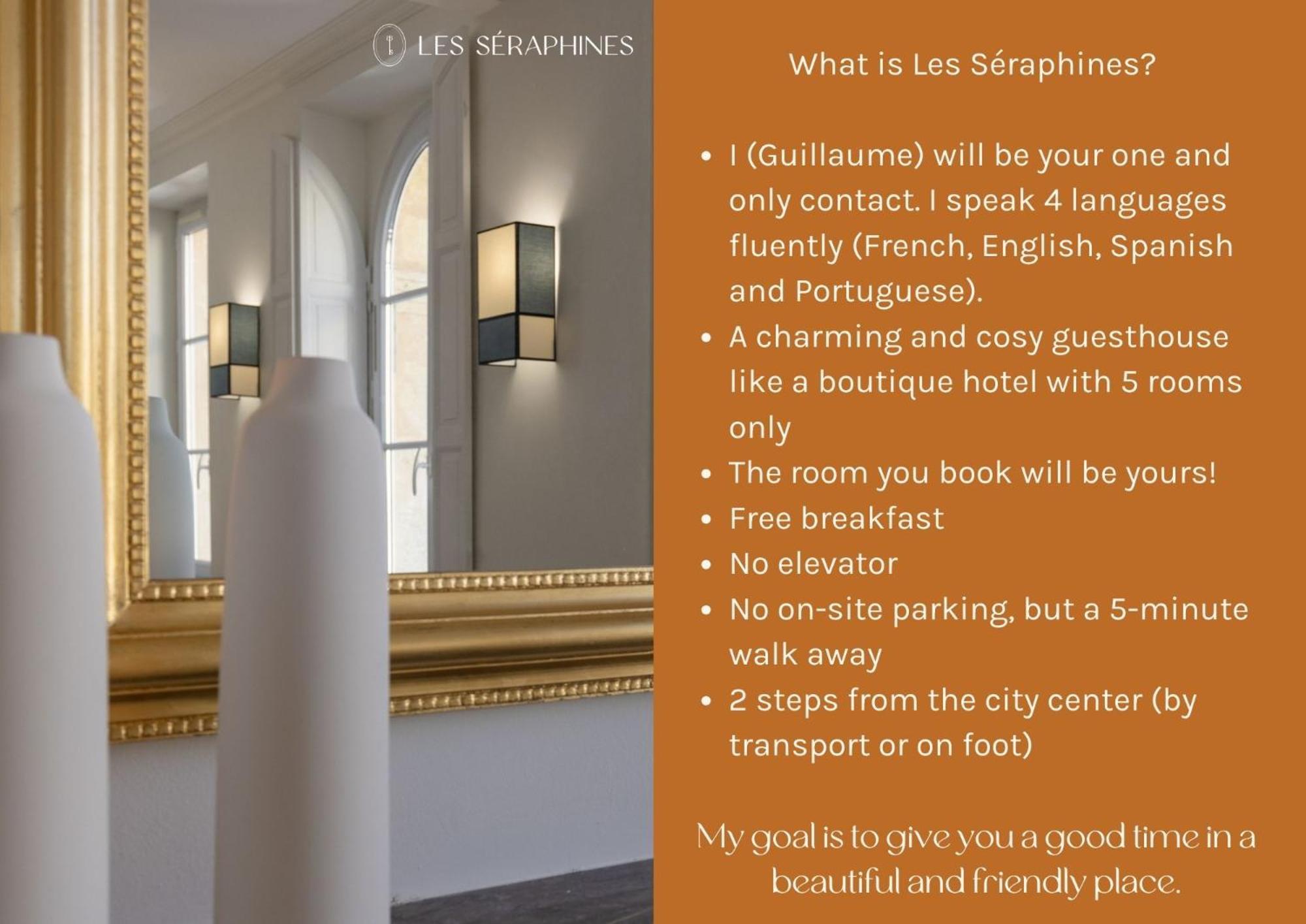 Les Seraphines - Chambres D'Hotes - Guests House Bordeaux Ngoại thất bức ảnh