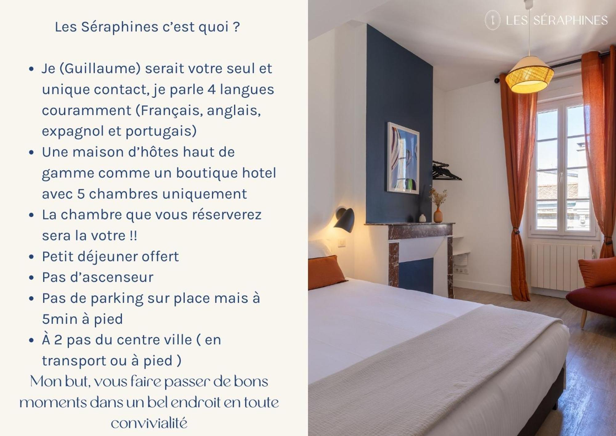 Les Seraphines - Chambres D'Hotes - Guests House Bordeaux Ngoại thất bức ảnh